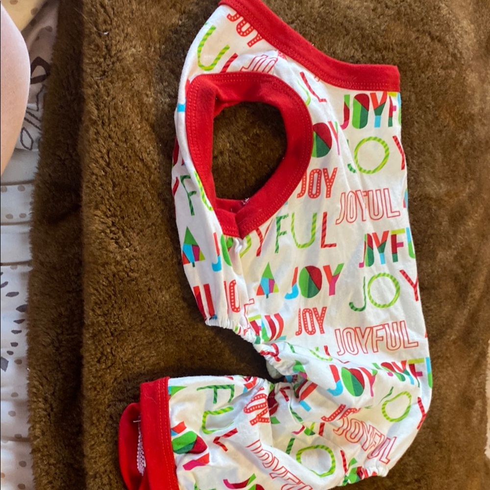 Holiday pet Pj’s - small